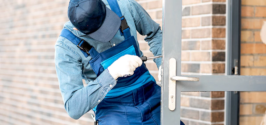 Pivot Storefront Door Locks Installation in Burlingame, California