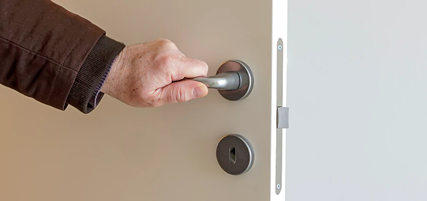 Restroom Locks Privacy Bolt Installation in Burlingame, California