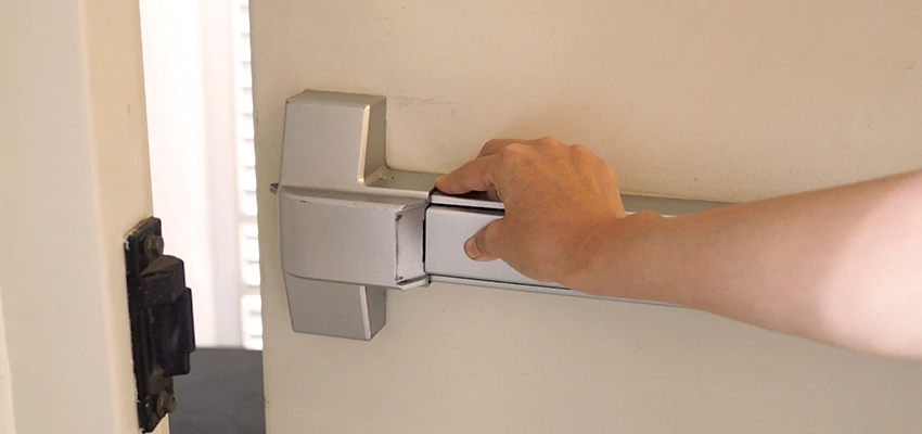 Roller Gate Panic Bar Installation in Burlingame, California